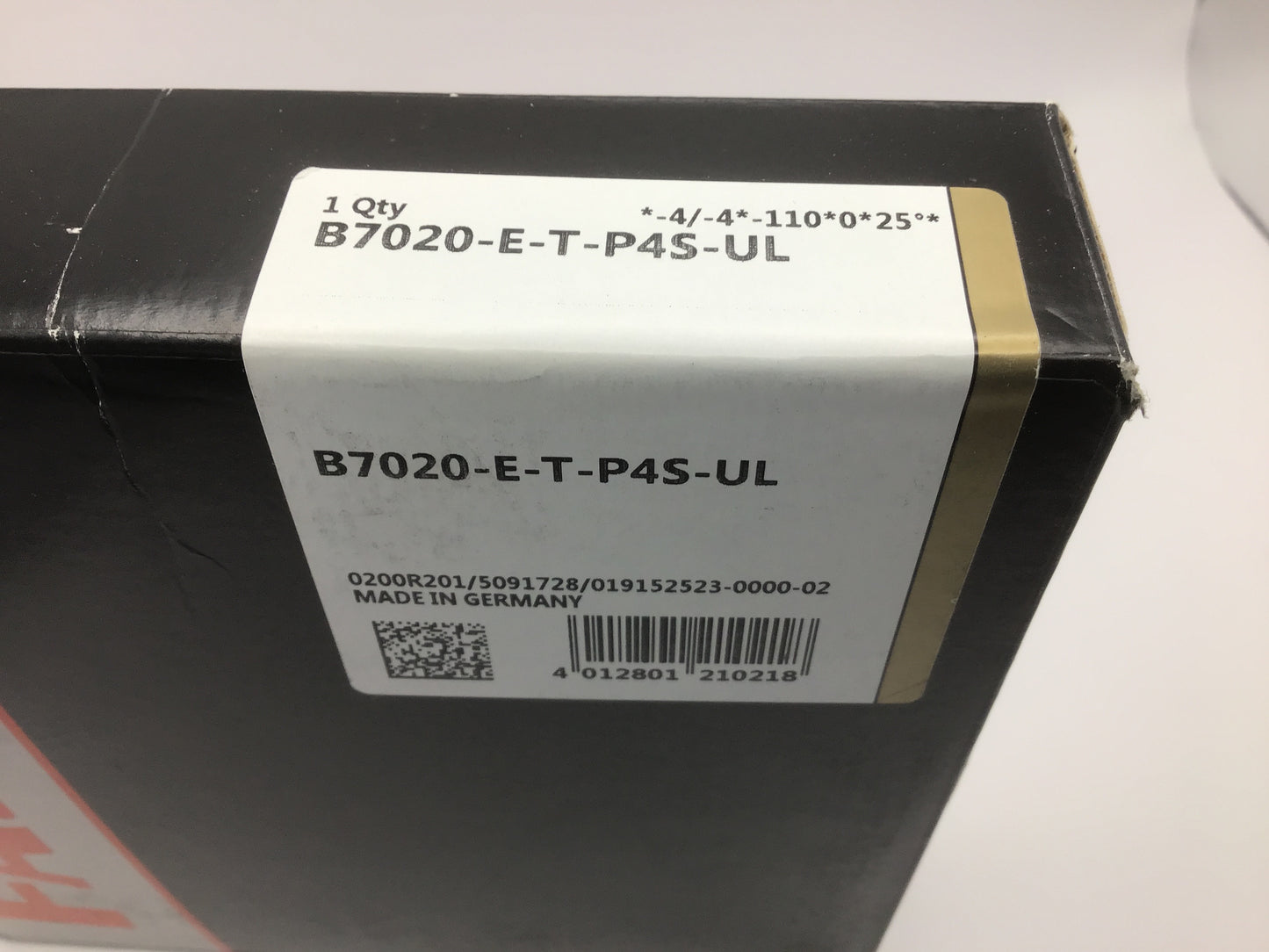 Super precision bearing Spindle bearing Ball bearing - FAG - B7020-E-T-P4S-UL