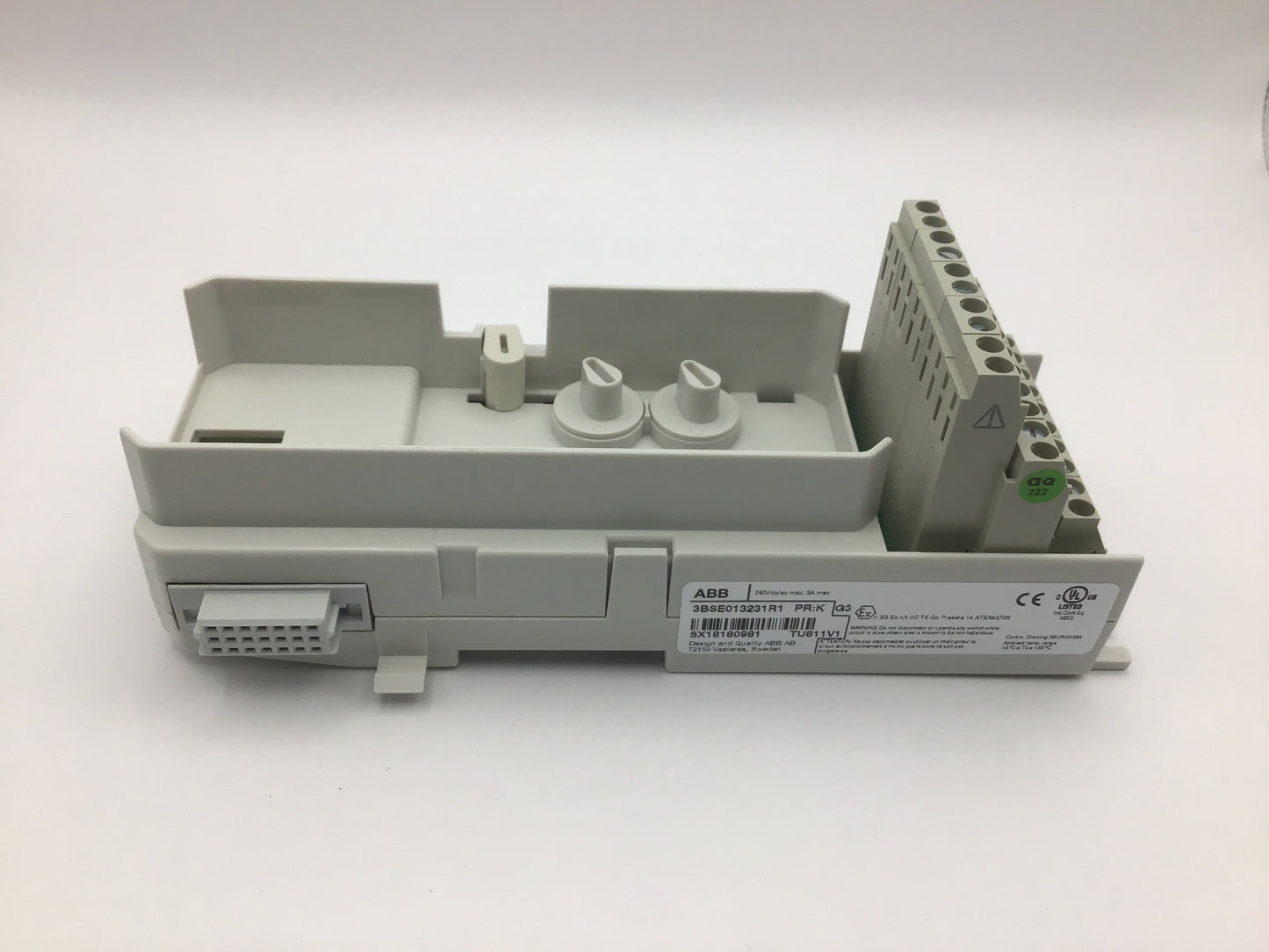 Compact Module Termination Unit 1x8 signal terminals - ABB - 3BSE013231R1