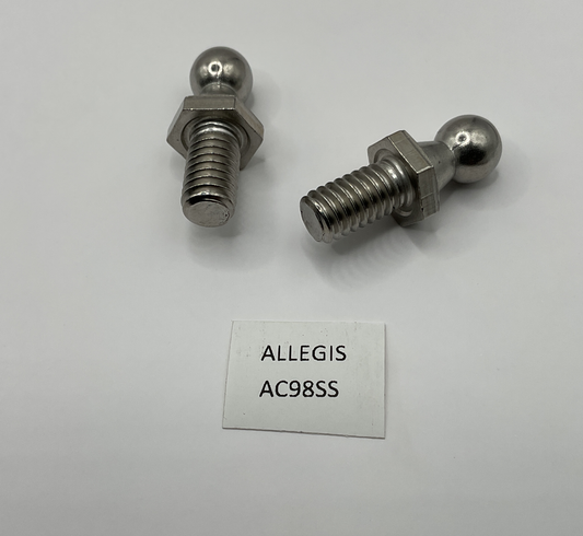 STAINLESS STEEL SMALL BALL STUD - Allegis - AC98SS