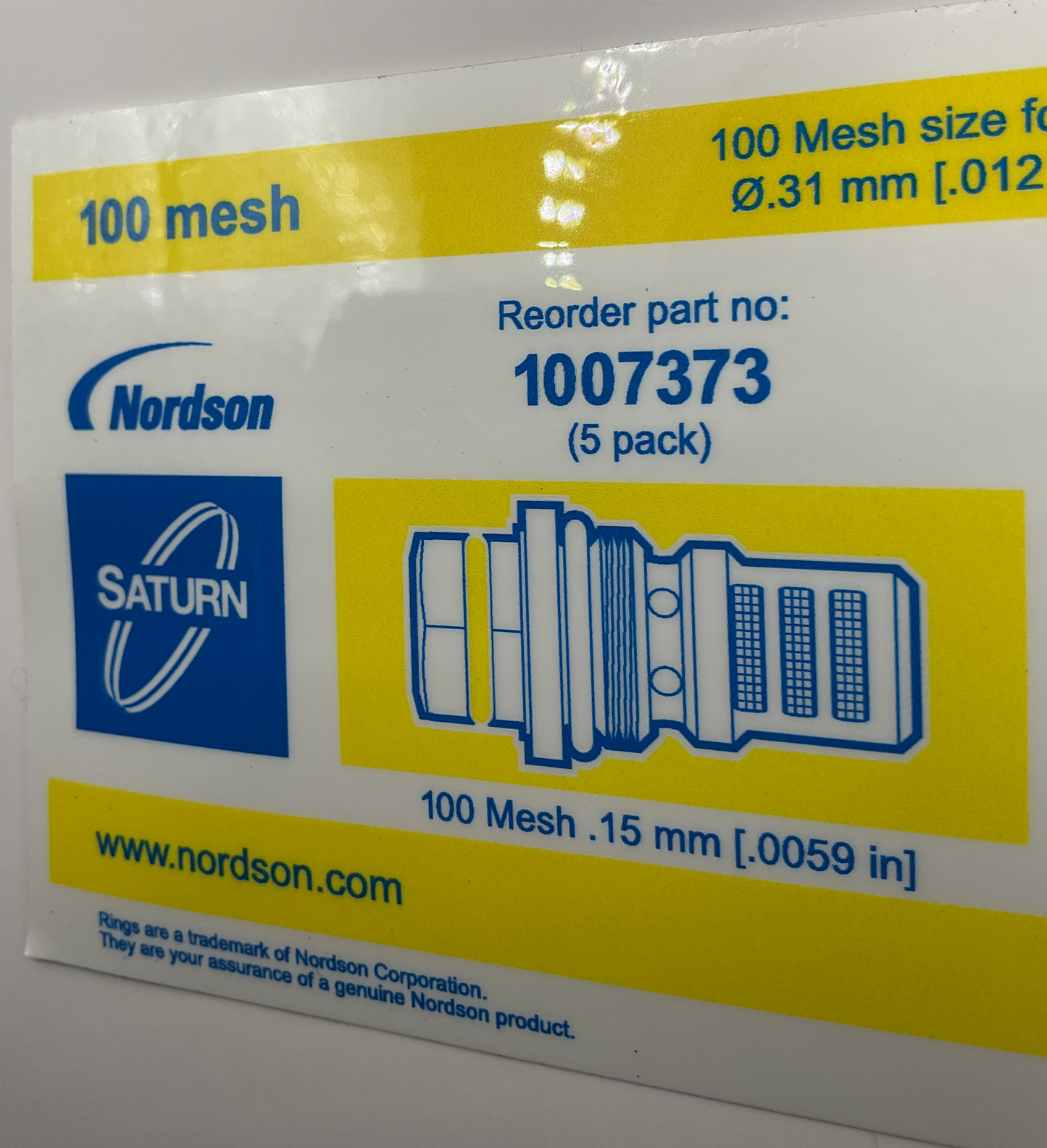 Inline Filter - Nordson - 1007373