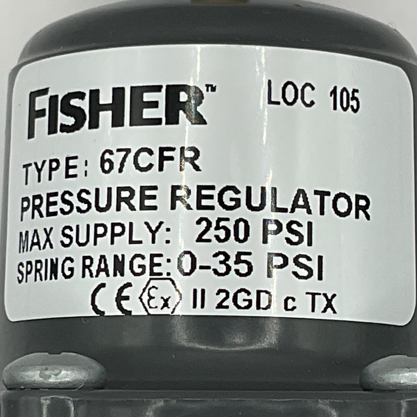 Pressure Regulator - 67CFR - FISHER